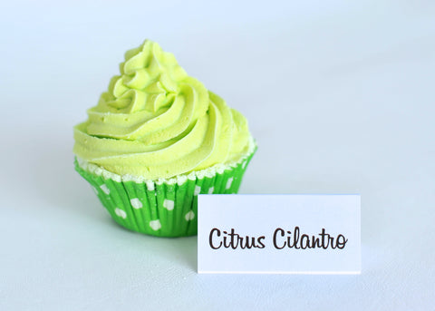 Citrus Cilantro Cupcake