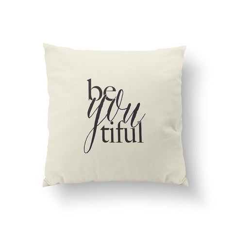 Be you tiful - Black Pillow